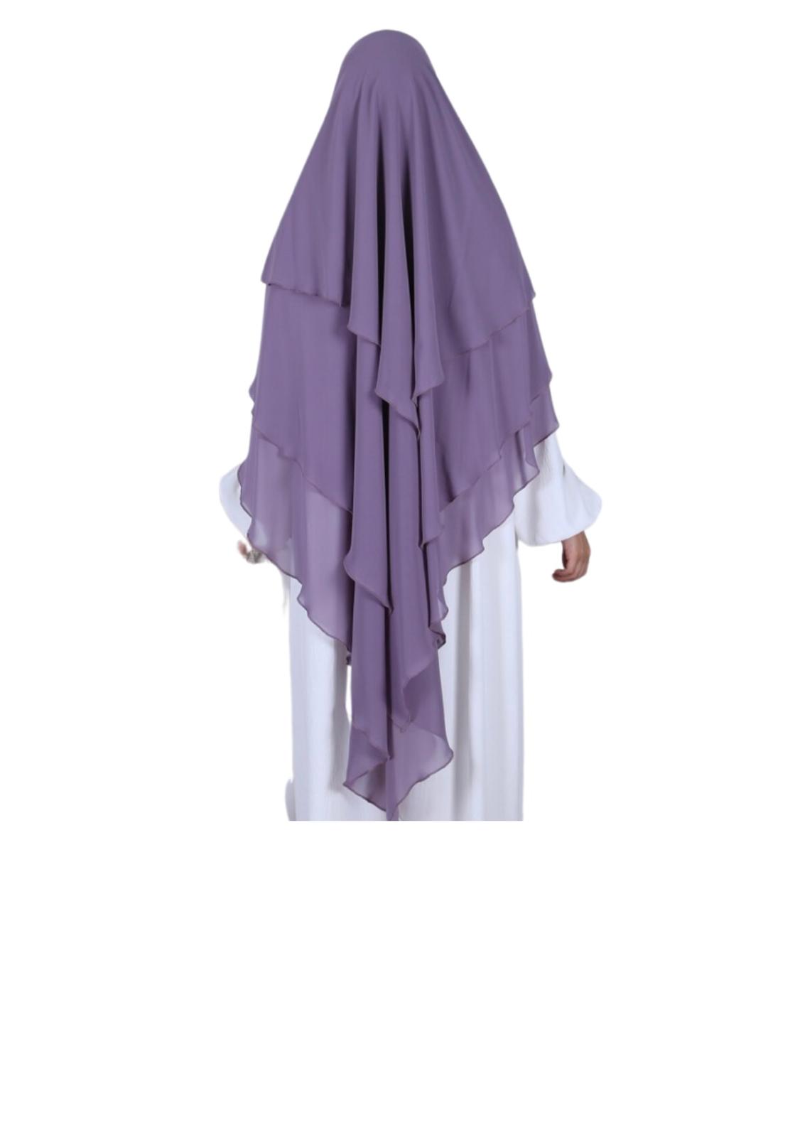 Khimar 3-lagig Chiffon