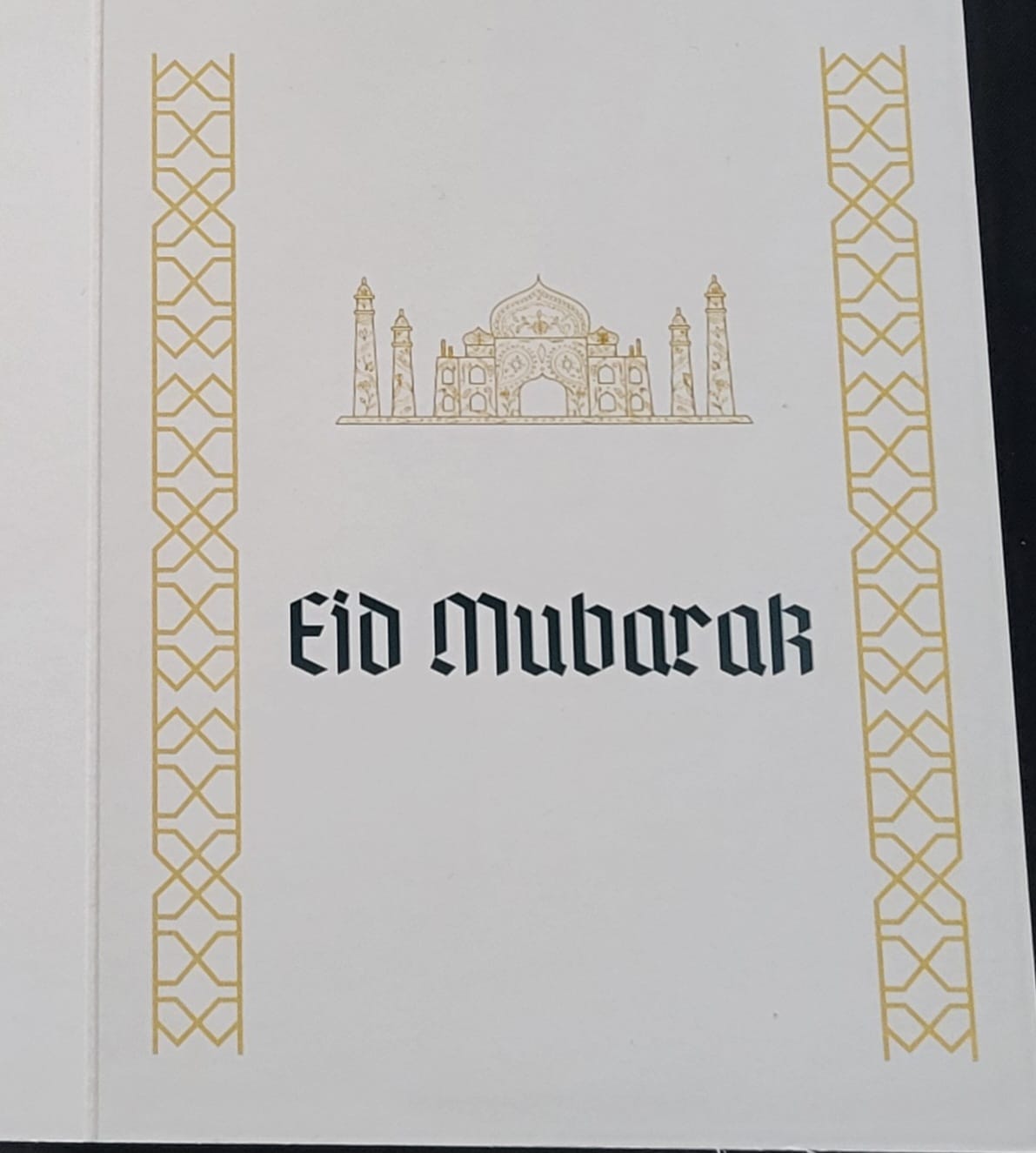 Eid Mubarak-Karte