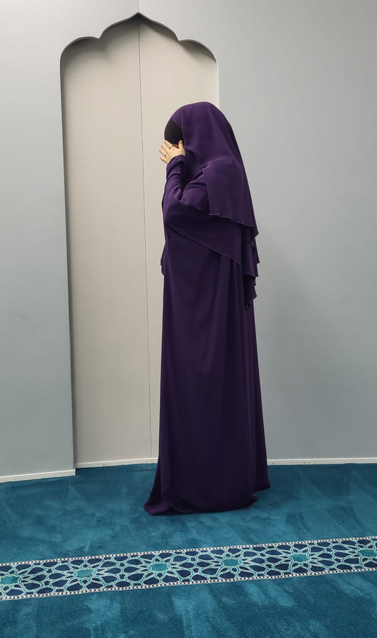 Abaya Aida mit Double-Khimar