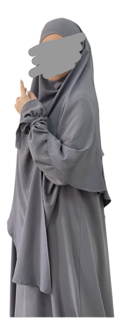 Zweilagiger Jazz-Khimar