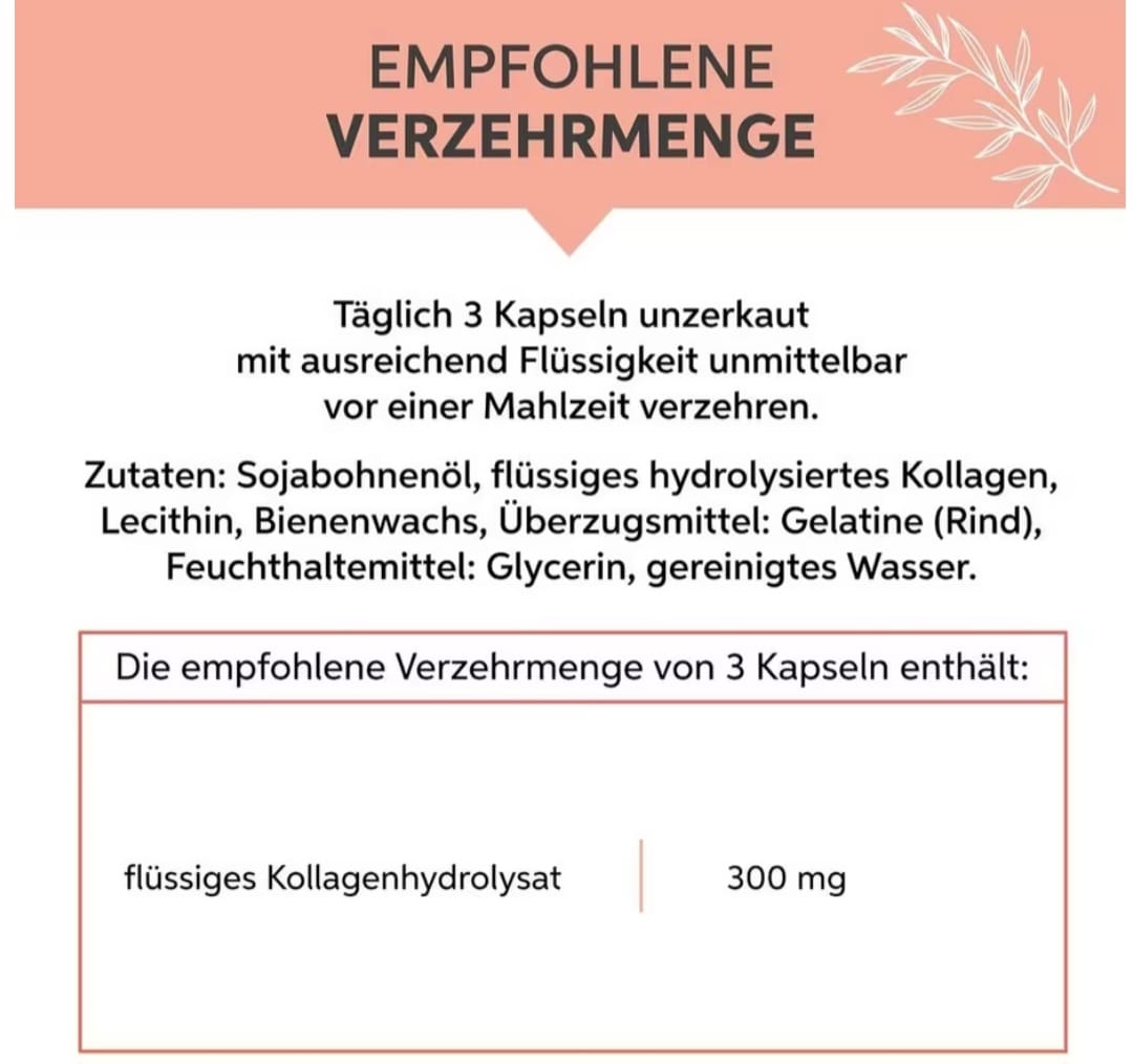 Eltabia Kollagen Kapseln 200 Stück HALAL
