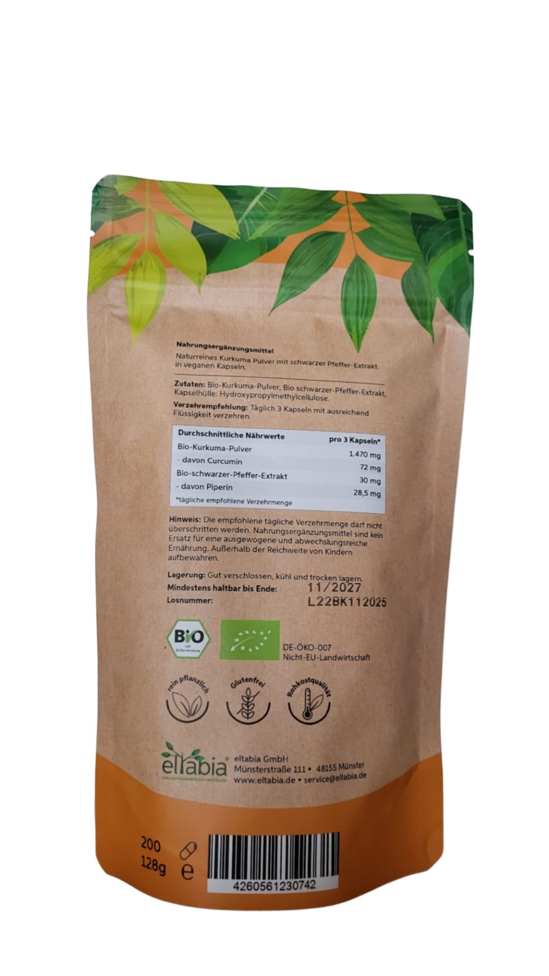 Kurkuma Kapseln Halal
