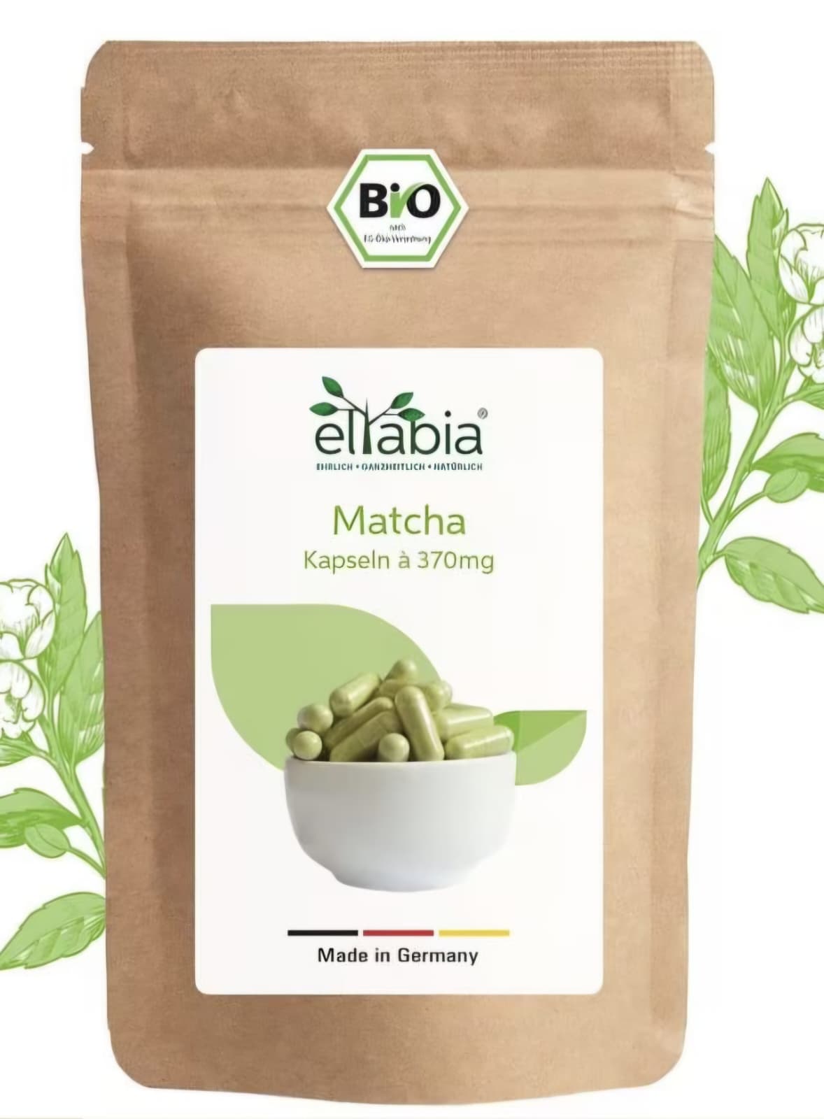 Eltabia Matcha Kapseln BIO vegan