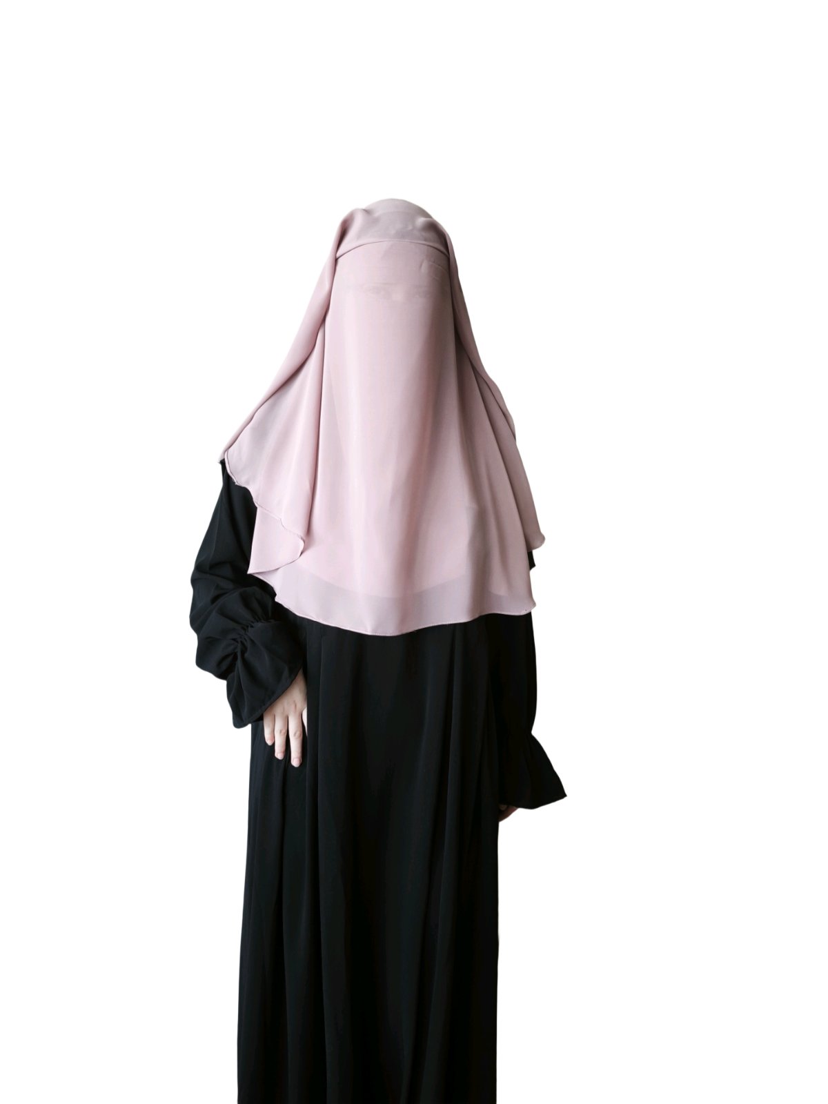 Nikab 3 lagig Chiffon