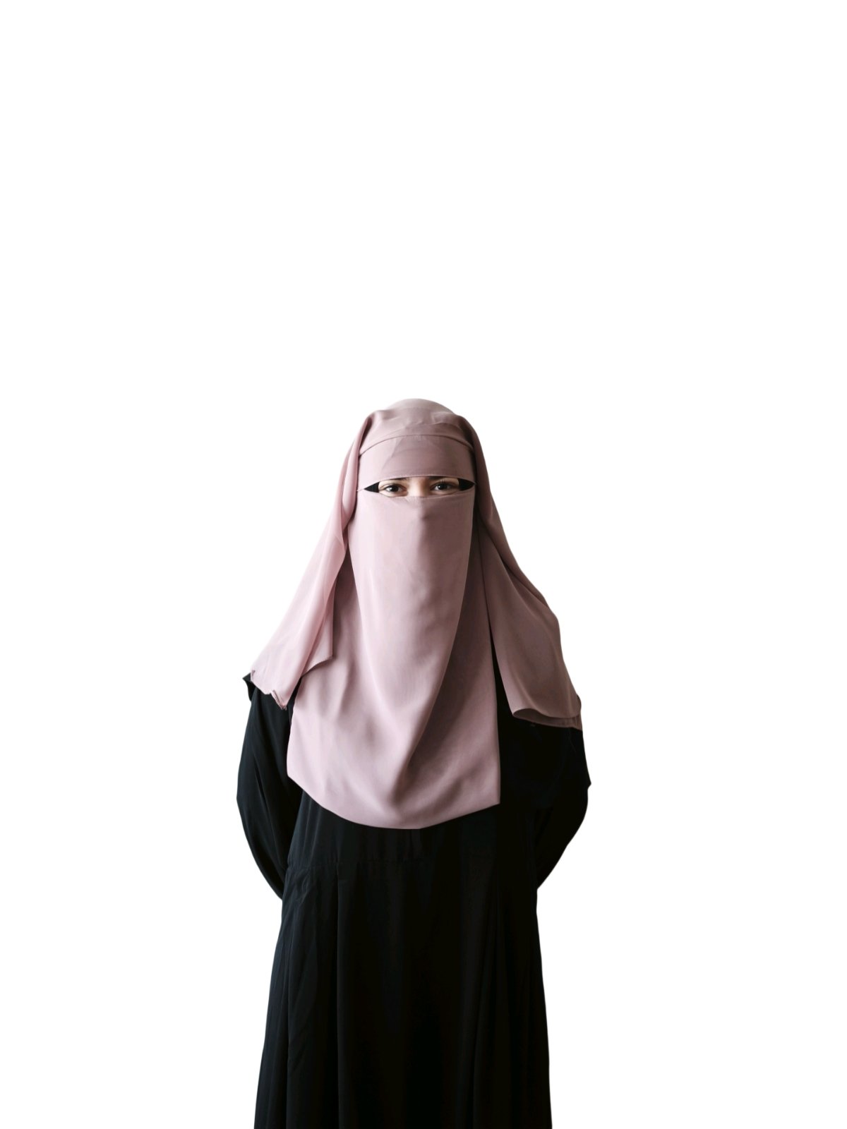 Nikab 3 lagig Chiffon