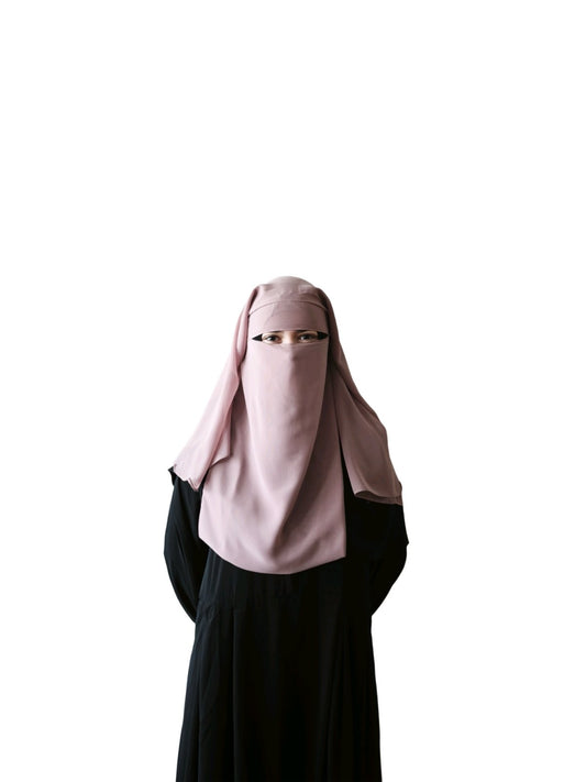 Nikab 3 lagig Chiffon