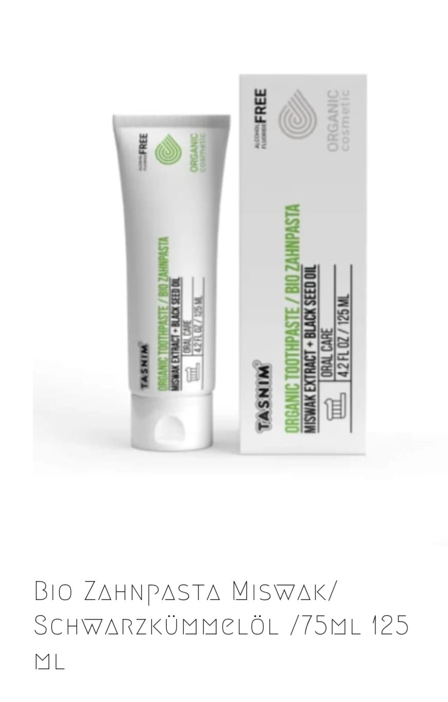 Geschenkset Schwarzkümmelölkapseln / Zahnpasta