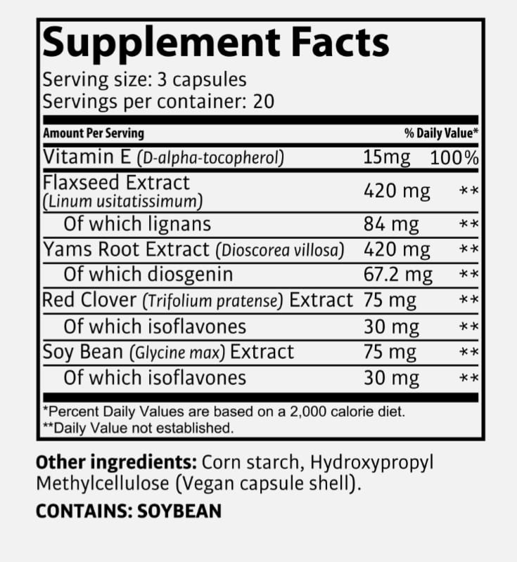 Woman's health  -Yamswurzelextrakt