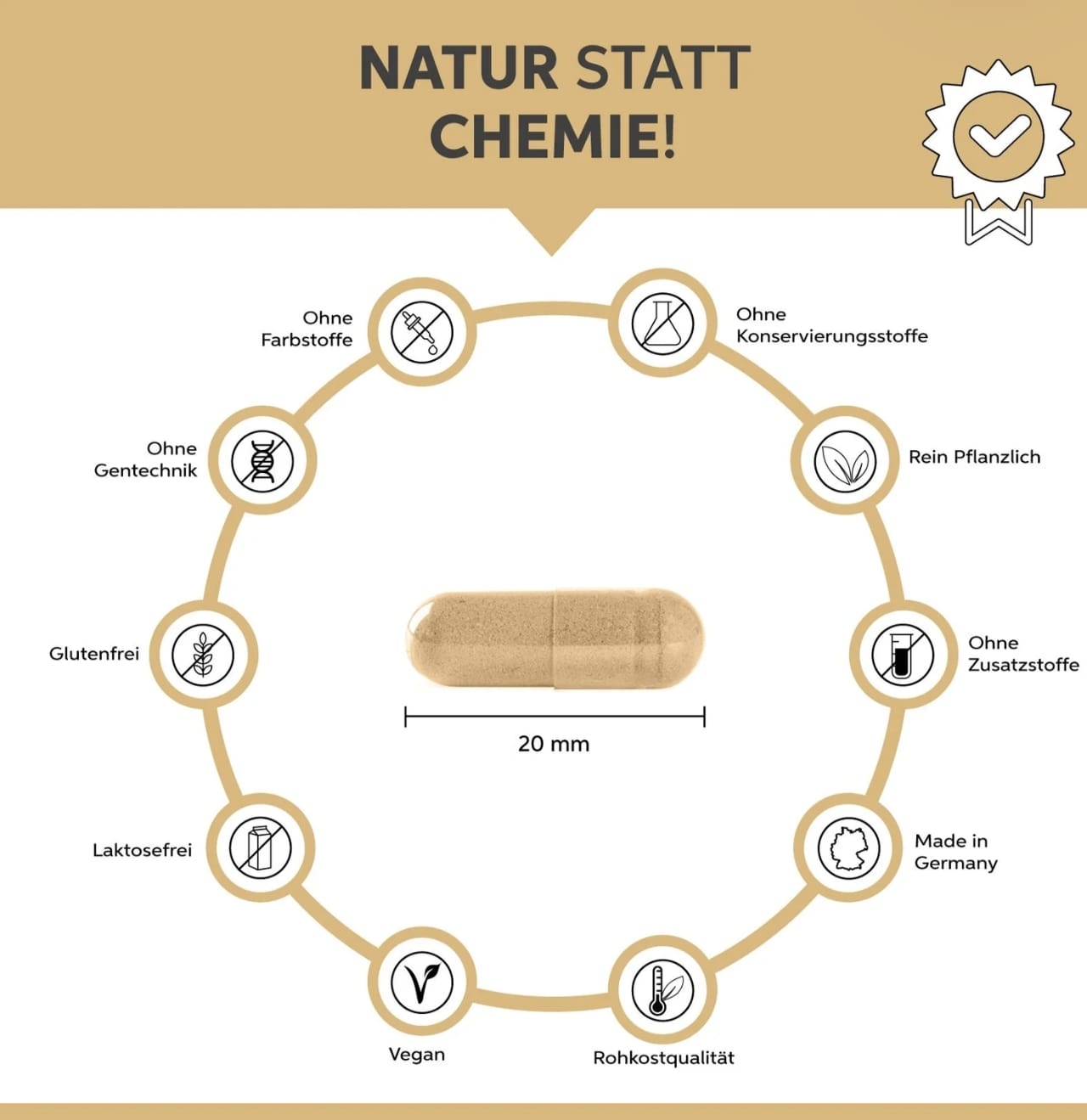 Bio Flohsamenschalen Kapseln- vegan