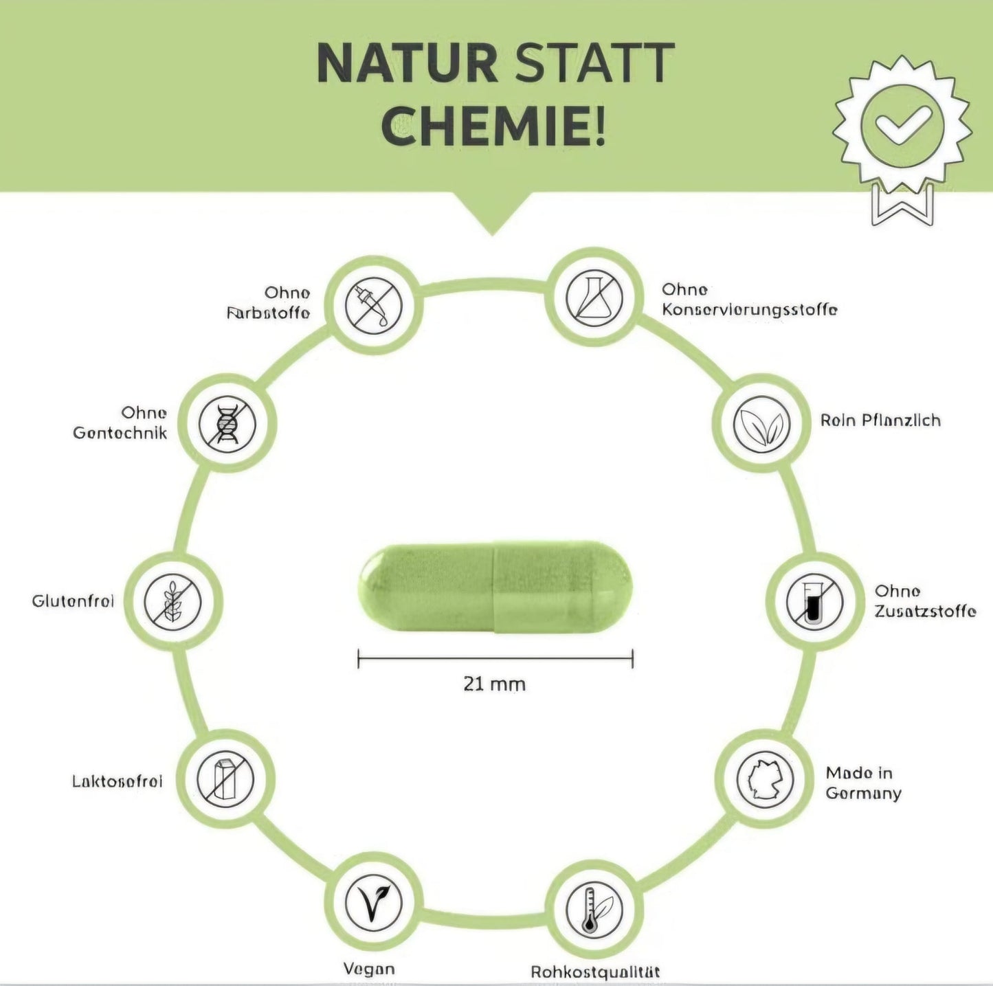 Eltabia Matcha Kapseln BIO vegan