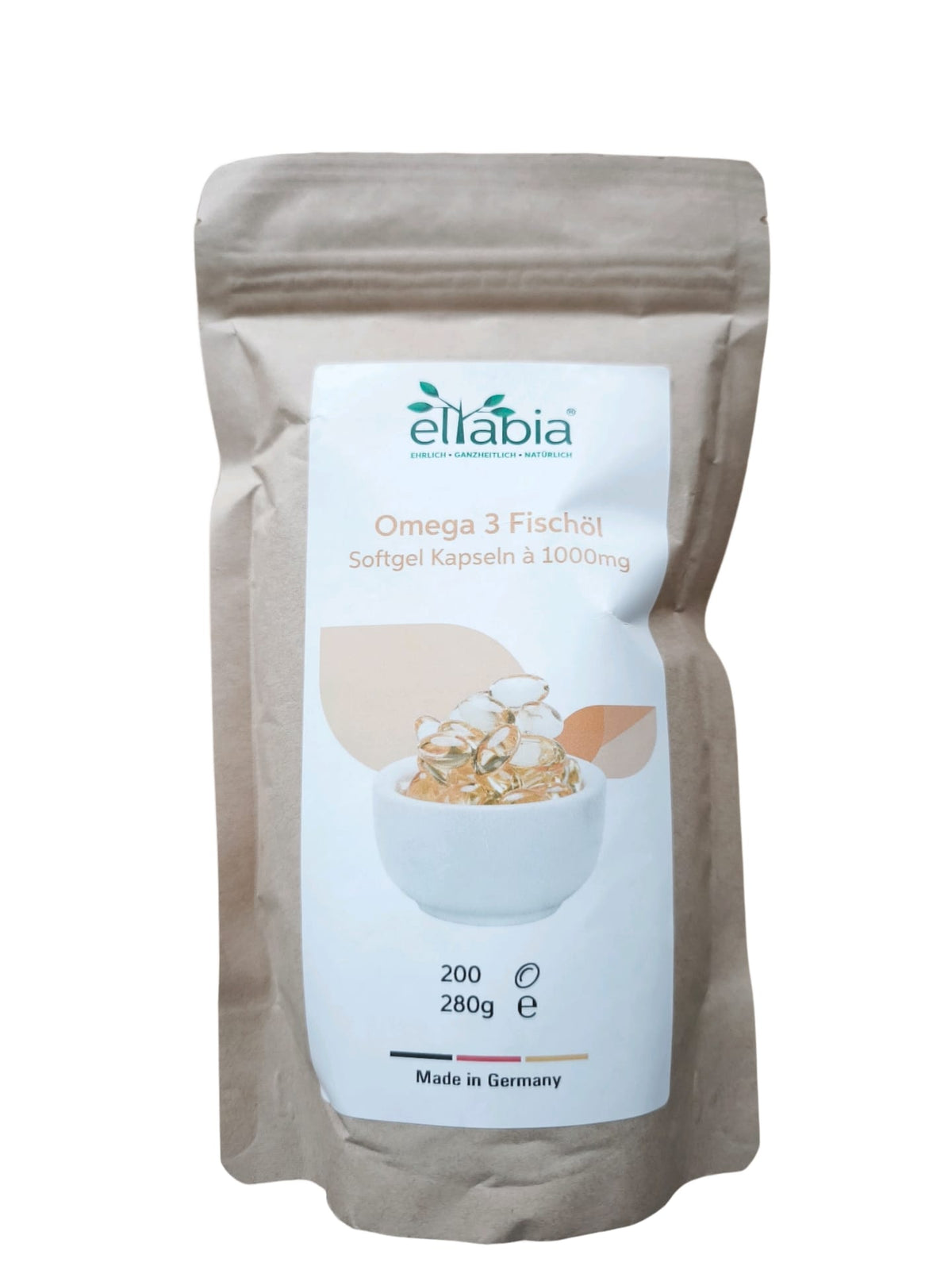 Omega 3 Fischöl Kapseln 1000mg 200 Kapseln