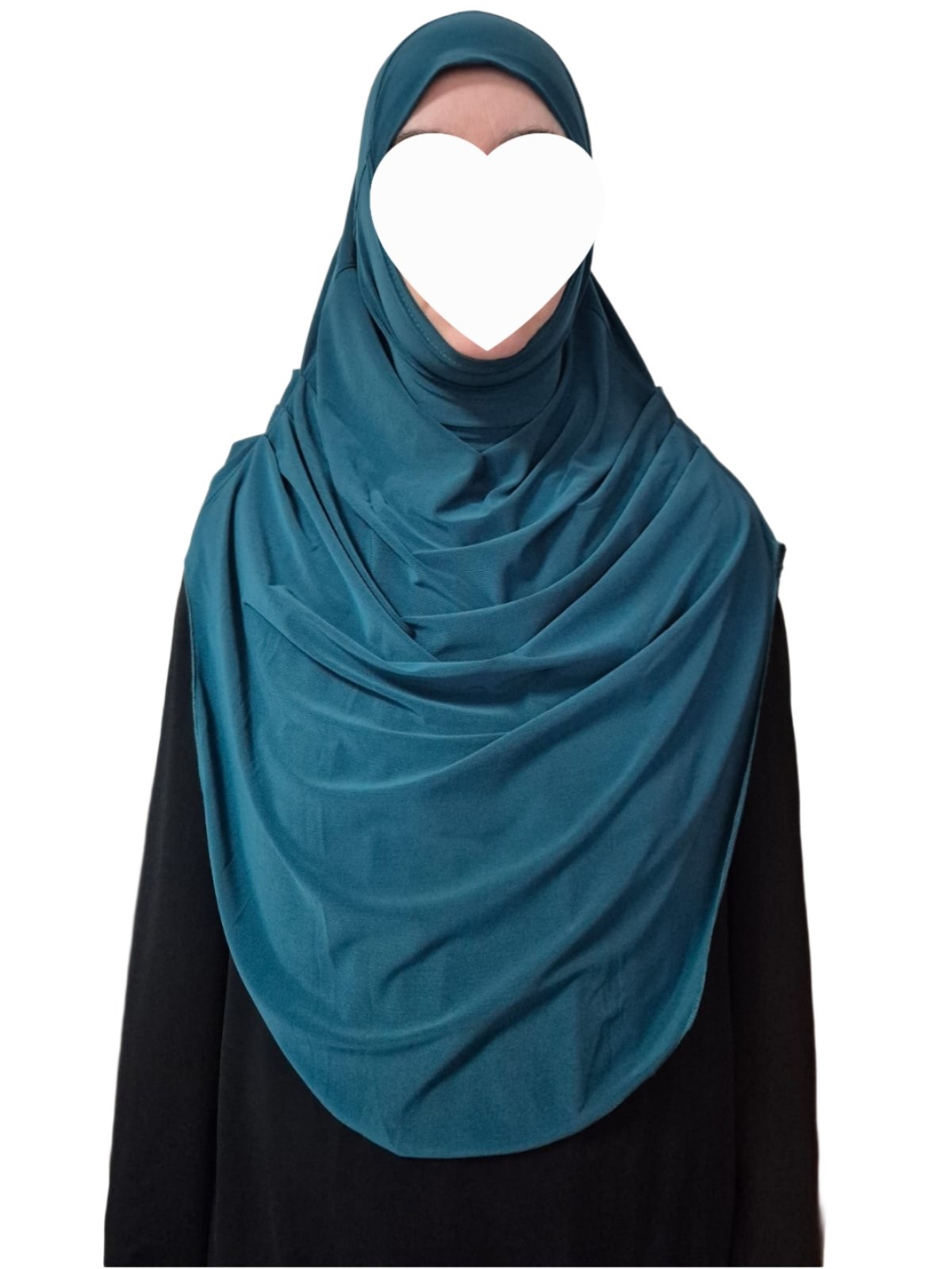 Khimar Jersey Praktik abgerundet