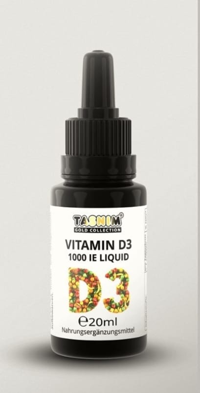 Vitamin D3 Tropfen – 1000IE – MCT-Kokosöl halal